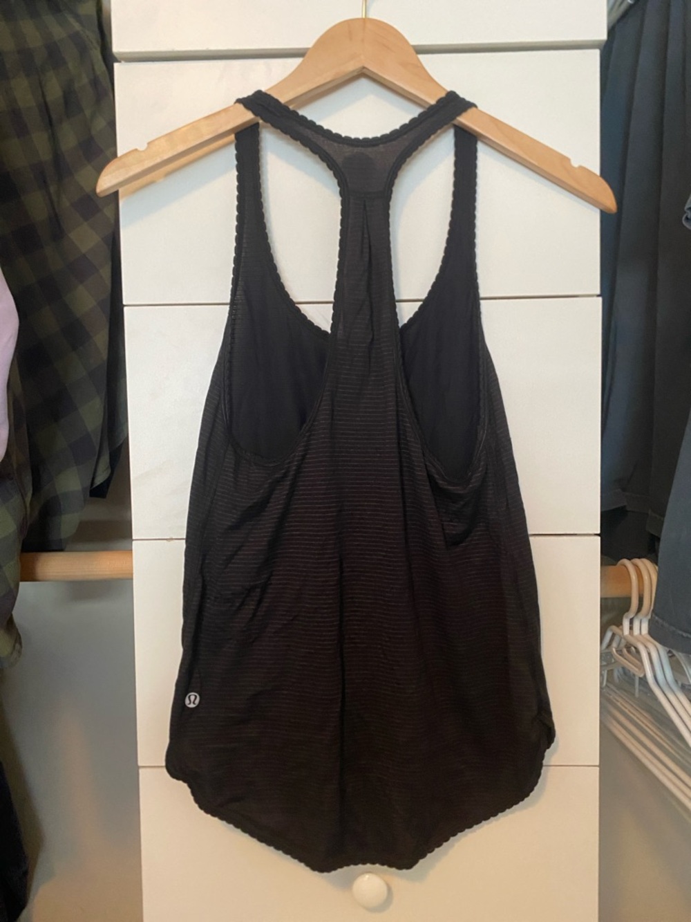 Black Racerback Tank Top - Lululemon - Picture 2 of 3